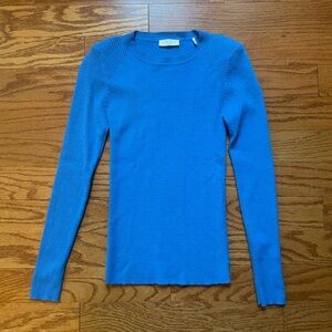 Perfect condition Sandro Paris cobalt blue sweater